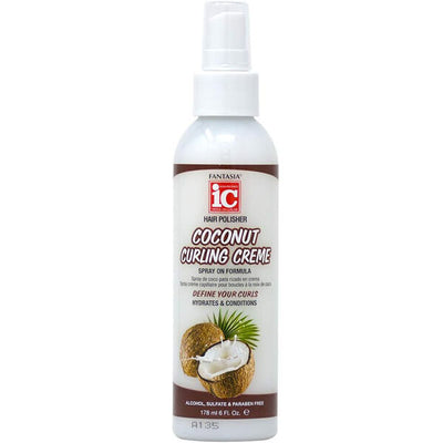 Fantasia Coconut Curling Creme Hair Styling Spray