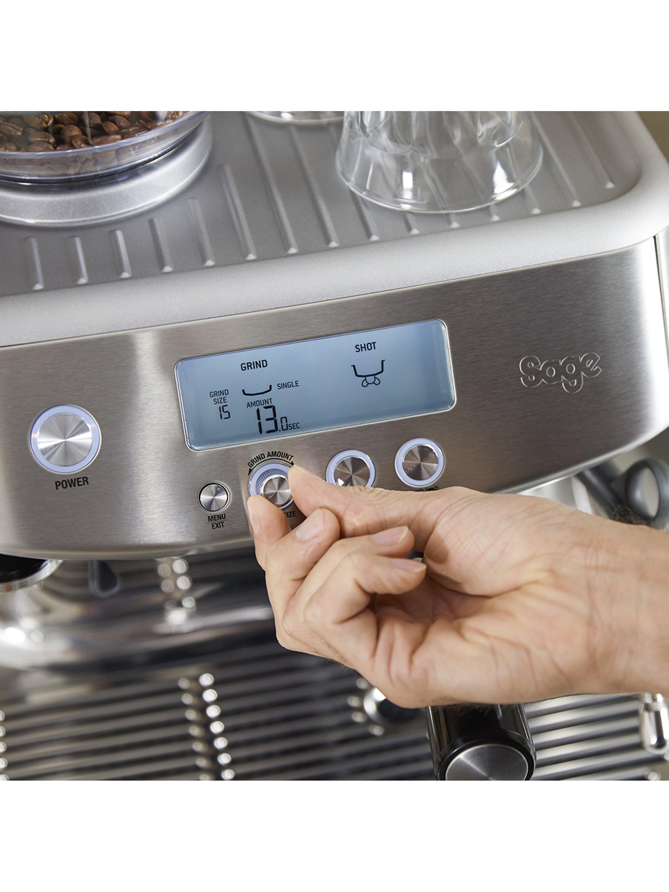 Sage Barista Pro Luxe coffee machine (British brand)