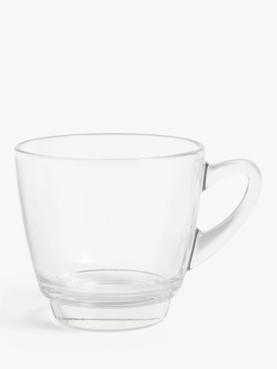 Tasses Americano en verre transparent, lot de 2, 320ml
