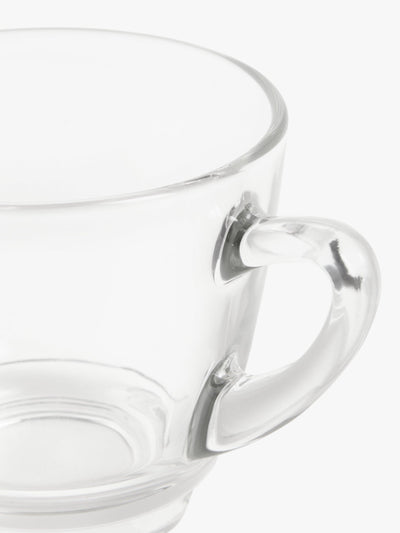 Tasses Americano en verre transparent, lot de 2, 320ml