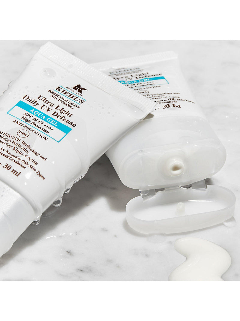 Kiehl's SPF 50 aqua gel sunscreen, UK version