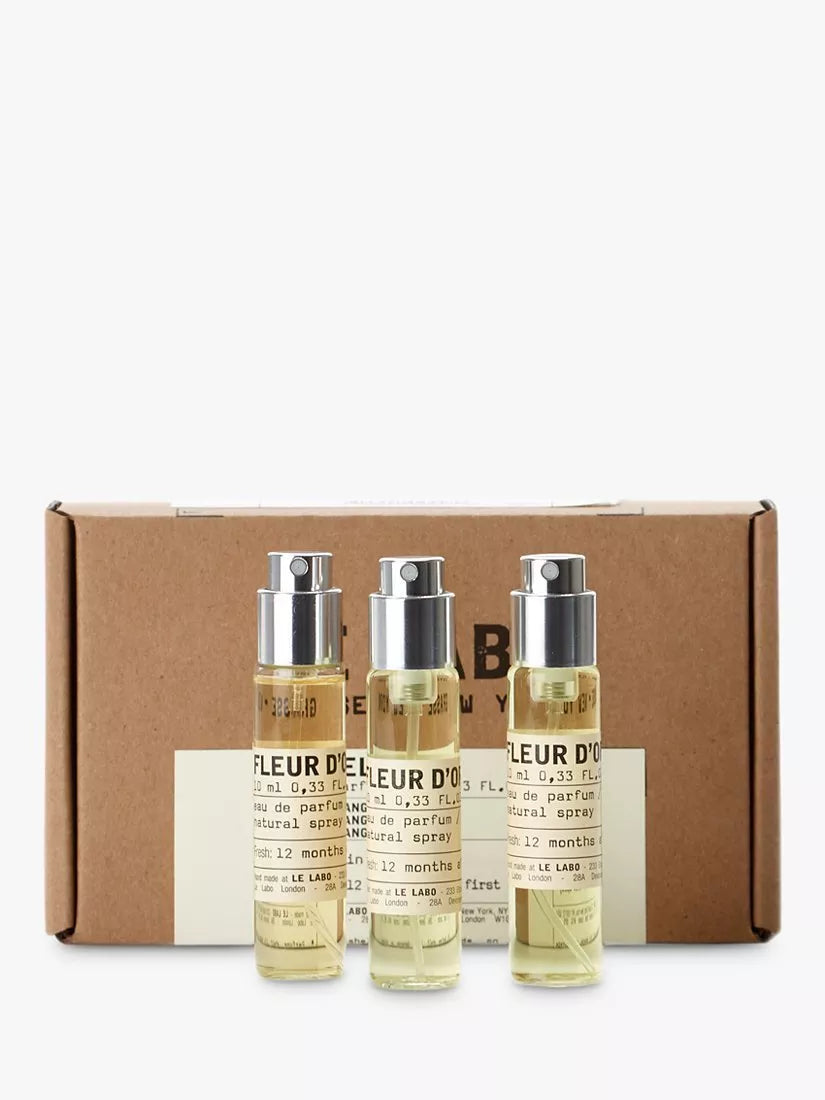 Le Labo orange blossom eau de parfum travel refill set, 3x10ml, UK version