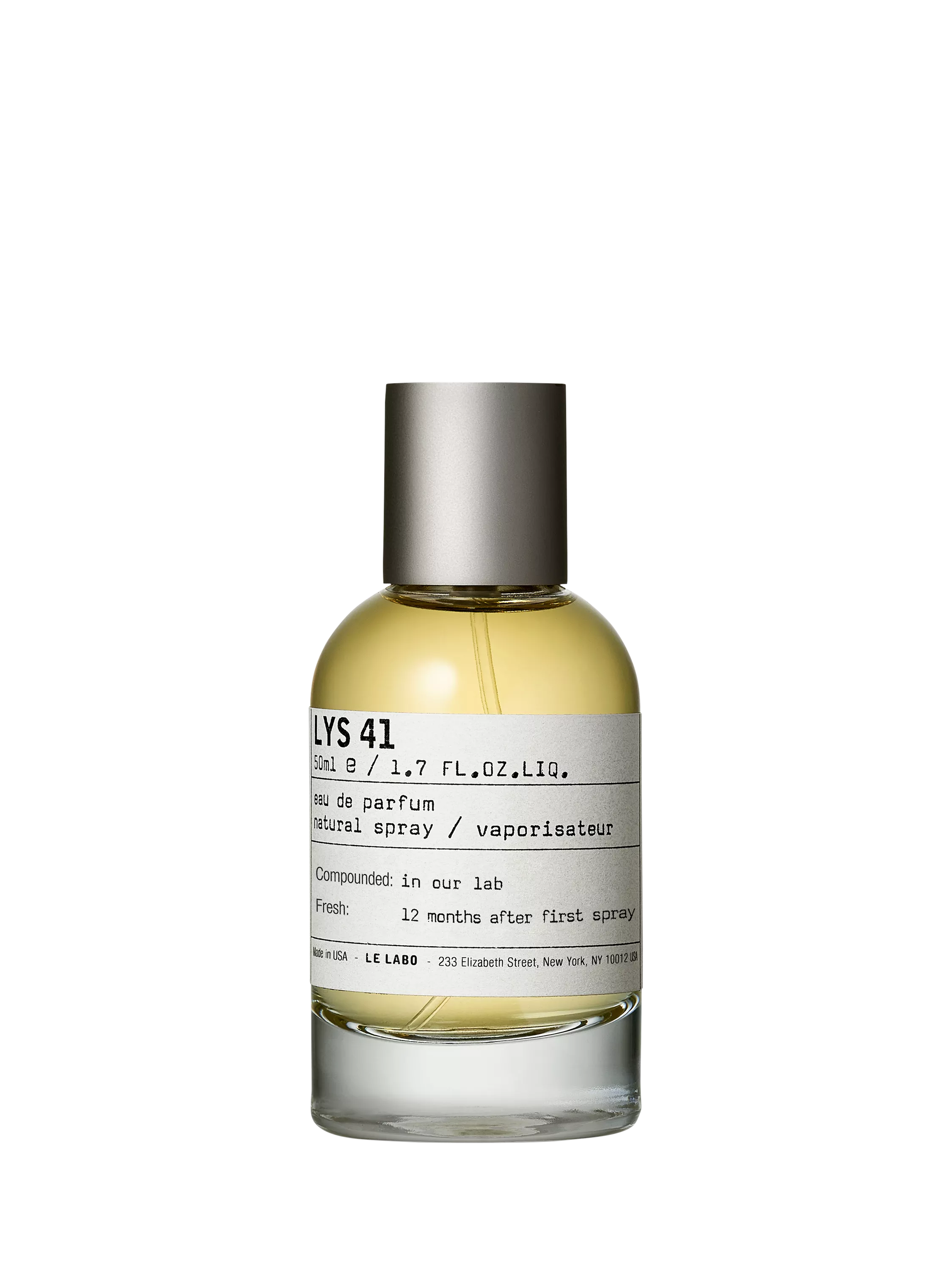 Le Labo Lys 41 eau de parfum, UK version