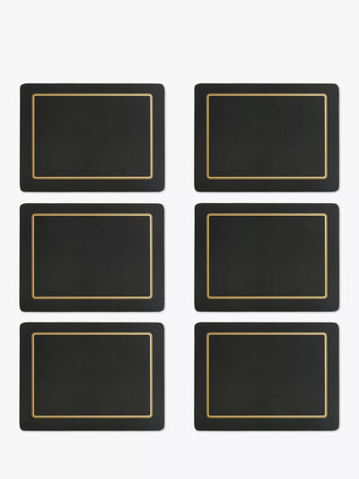 Cork-Backed Classic Placemats, Set of 6