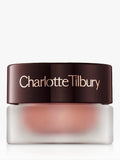 Charlotte Tilbury cream eyeshadow in rose gold - British product