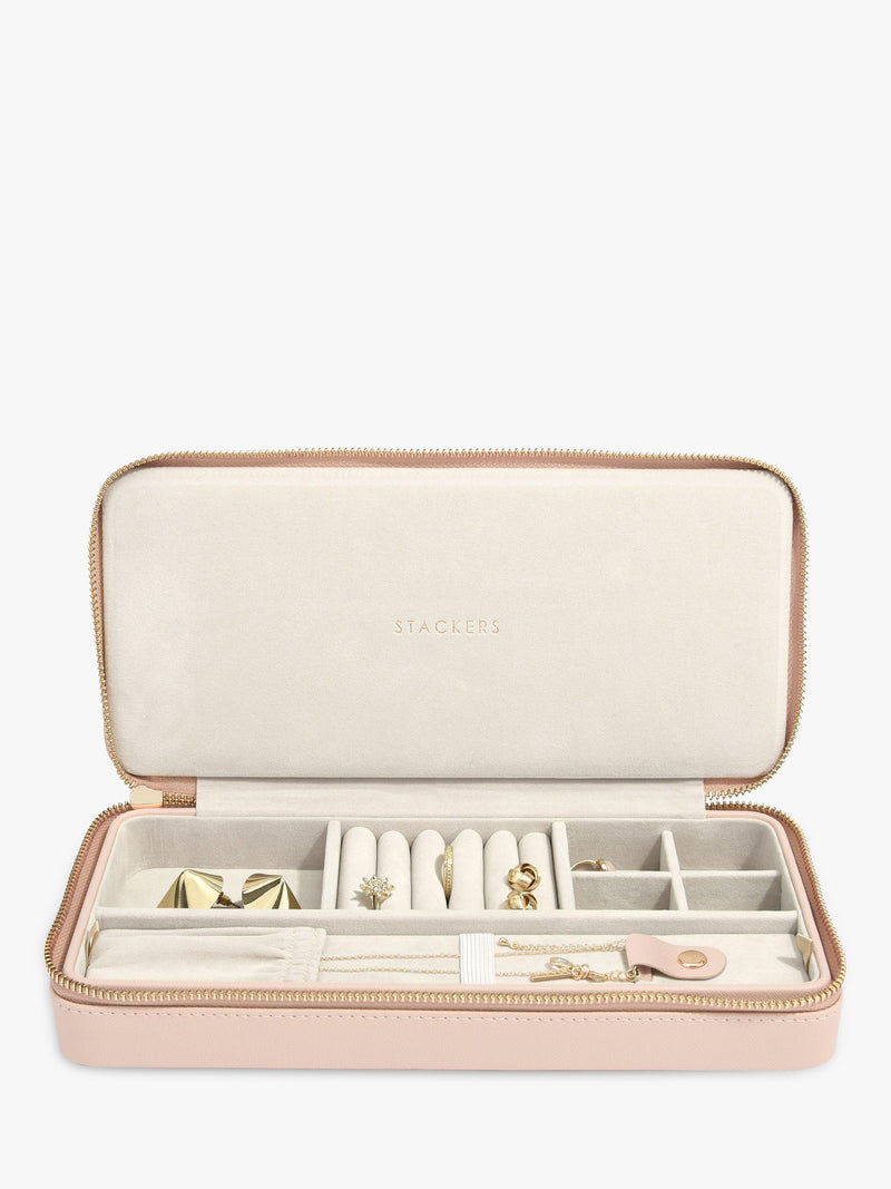 Stackers necklace travel jewellery box (British brand)
