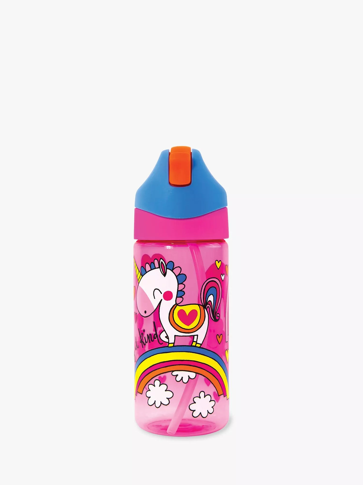 Rachel Ellen unicorn water bottle 350ml, imported from the UK