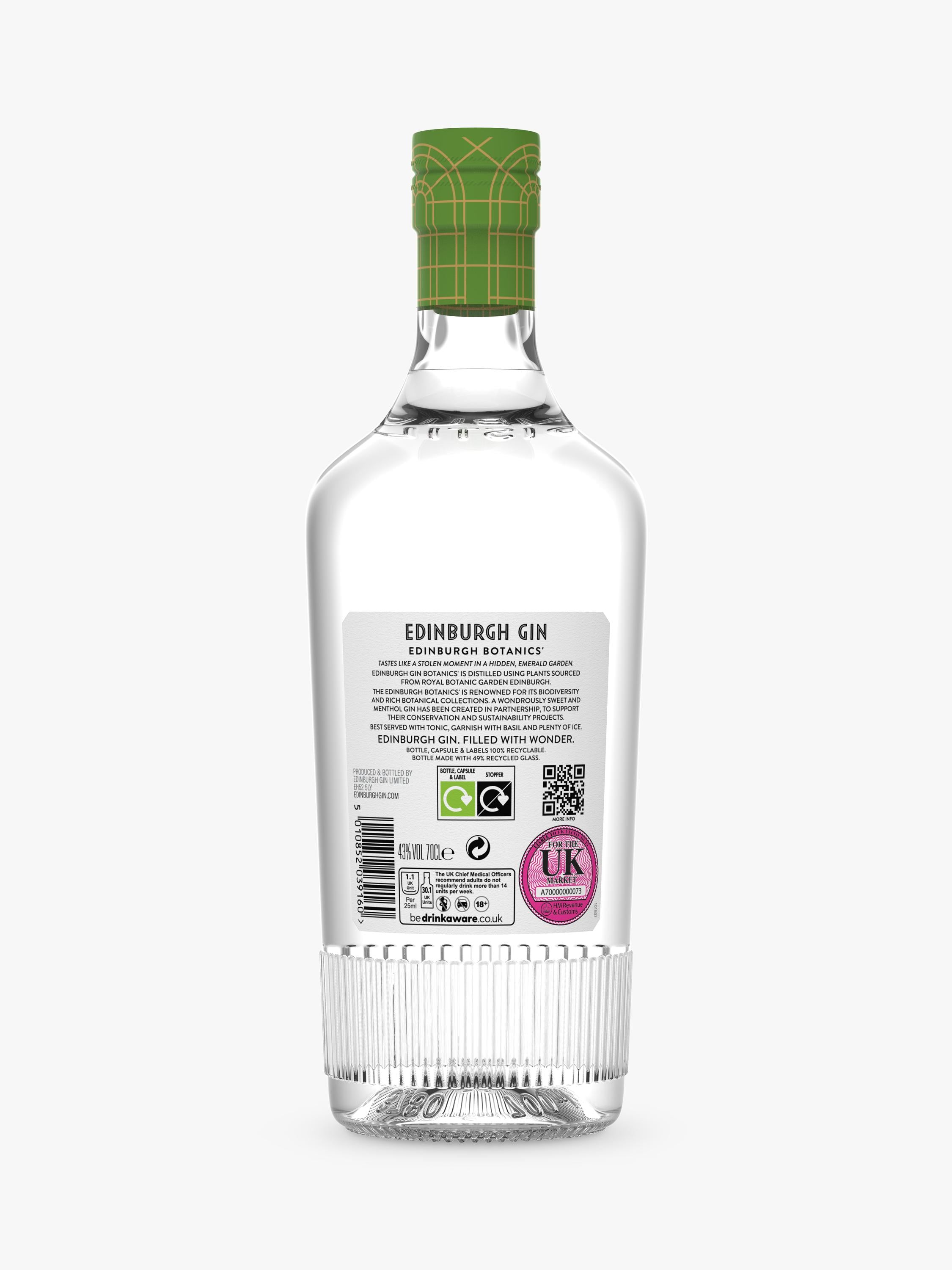 Edinburgh Gin Botanics' Gin 70cl - British product