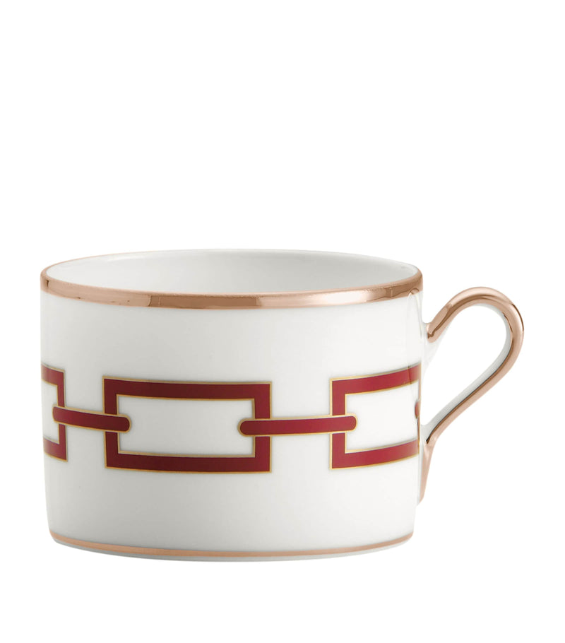 GINORI 1735 Catene Zaffiro teacup, UK version