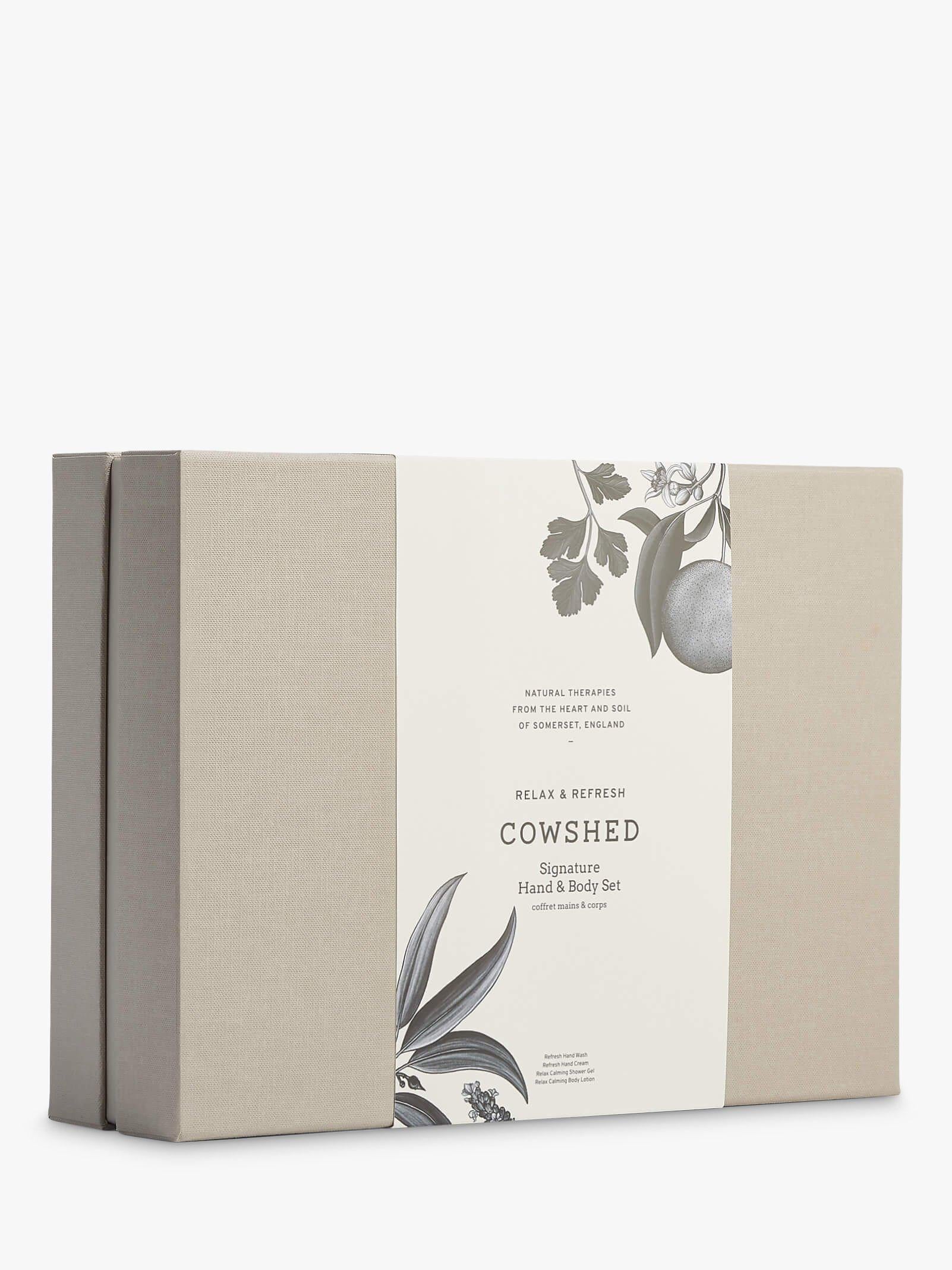 Cowshed Relax and Refresh bodycare gift set - British product