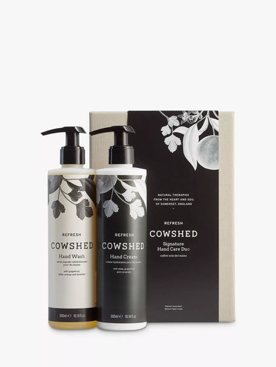 Hand Care Duo Set with Grapefruit, Bitter Orange, and Lavender Essential Oils, 300ml Each