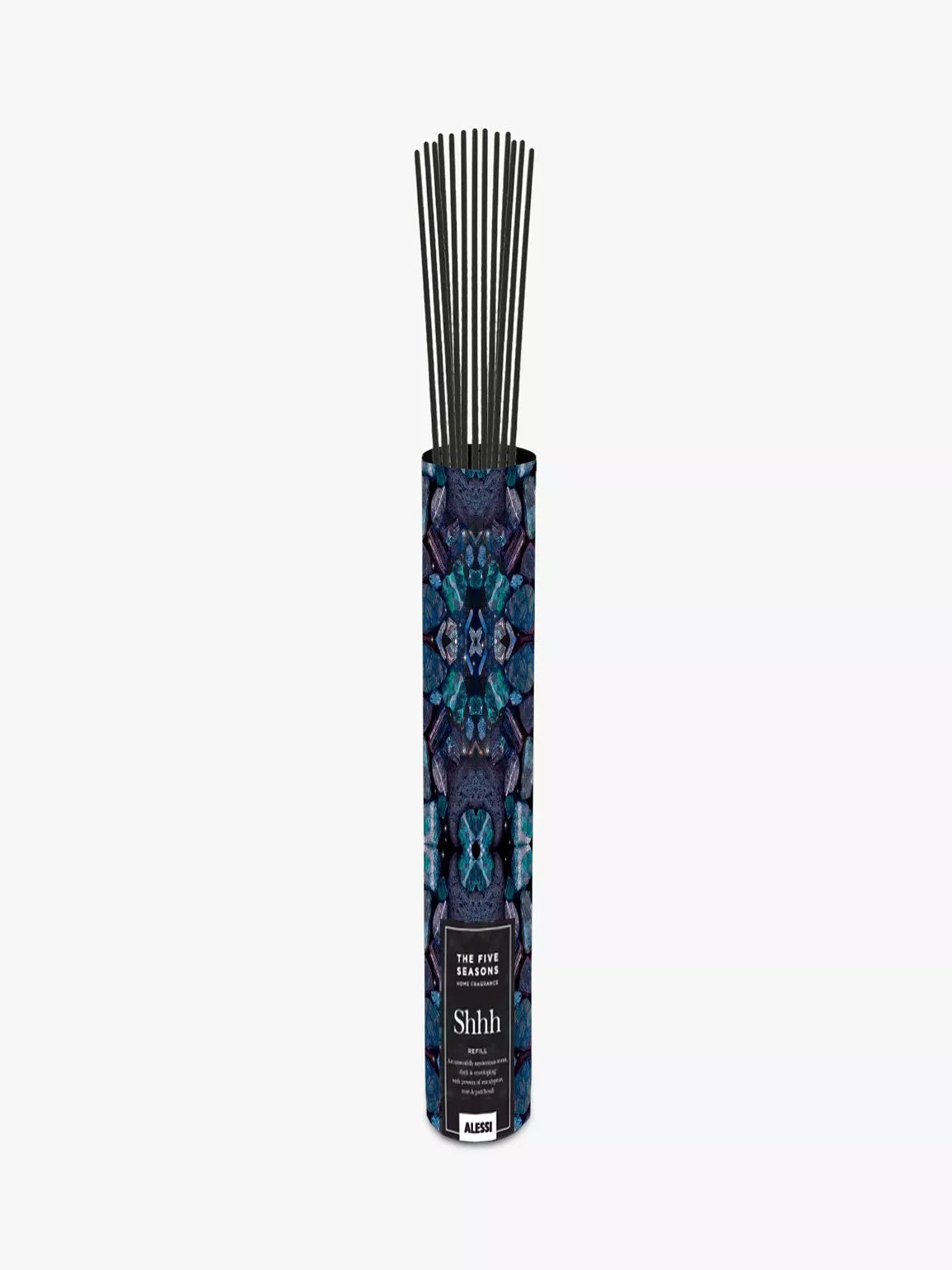 Alessi Shhh incense sticks with eucalyptus rose patchouli fragrance, pack of 20 - British product