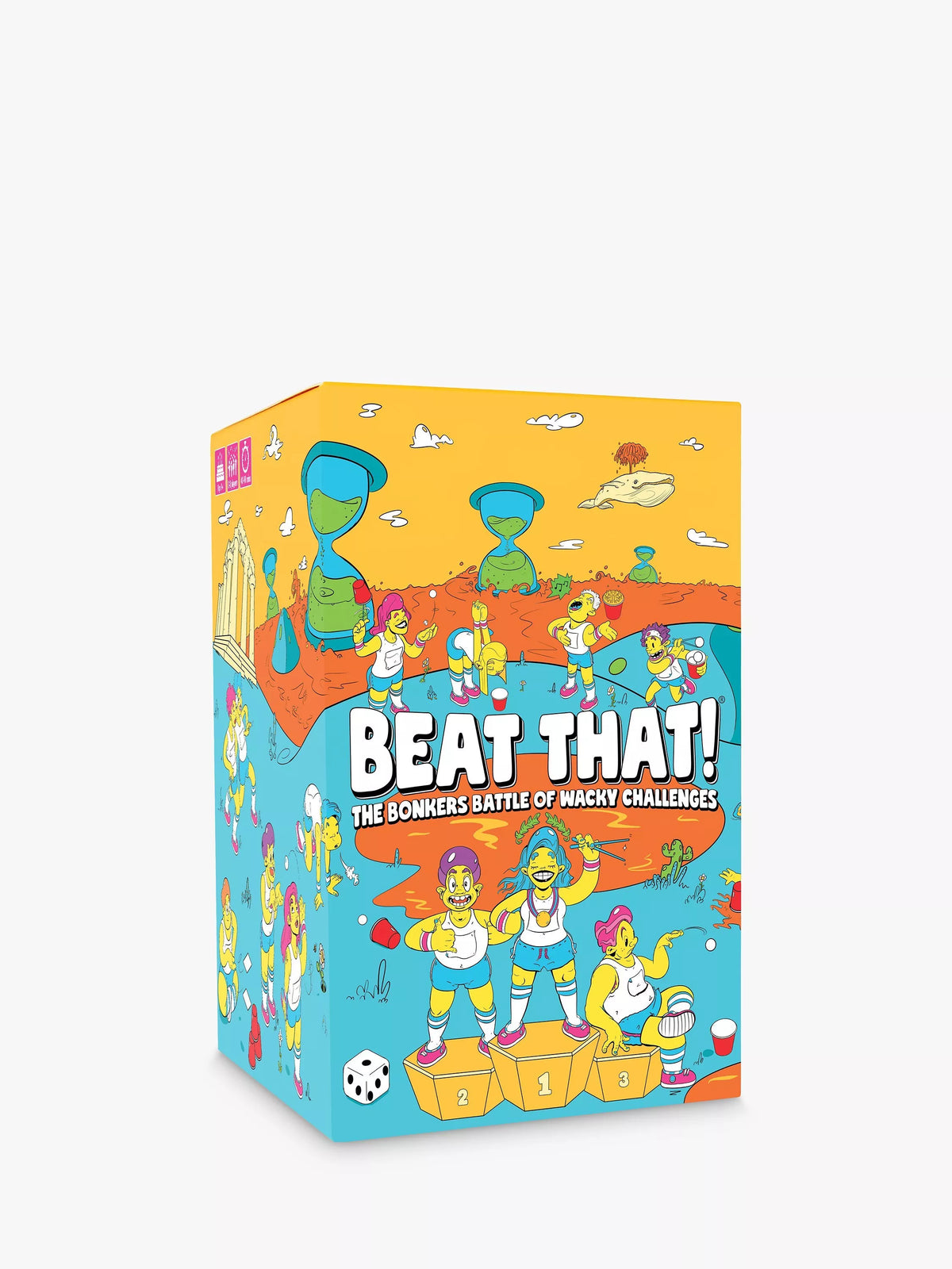 Gutter Games Beat That board game with 160 challenge cards, UK version