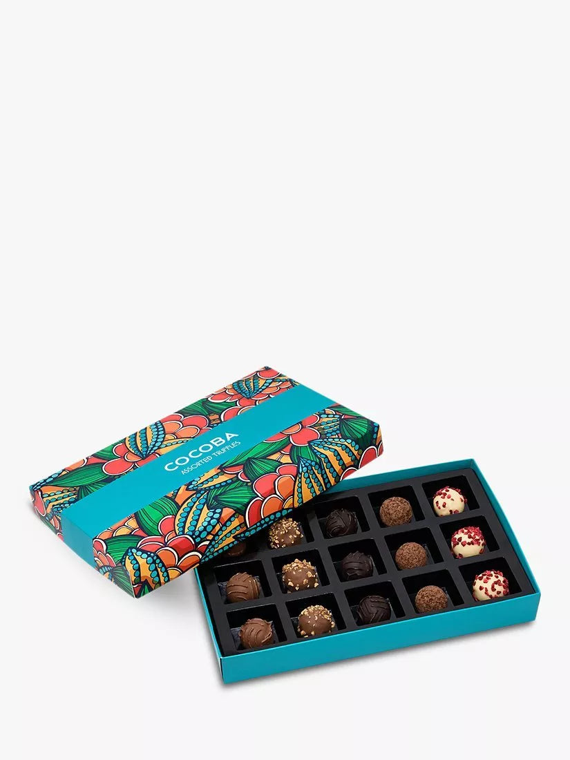 Cocoba assorted chocolate truffle gift box 180g - British product