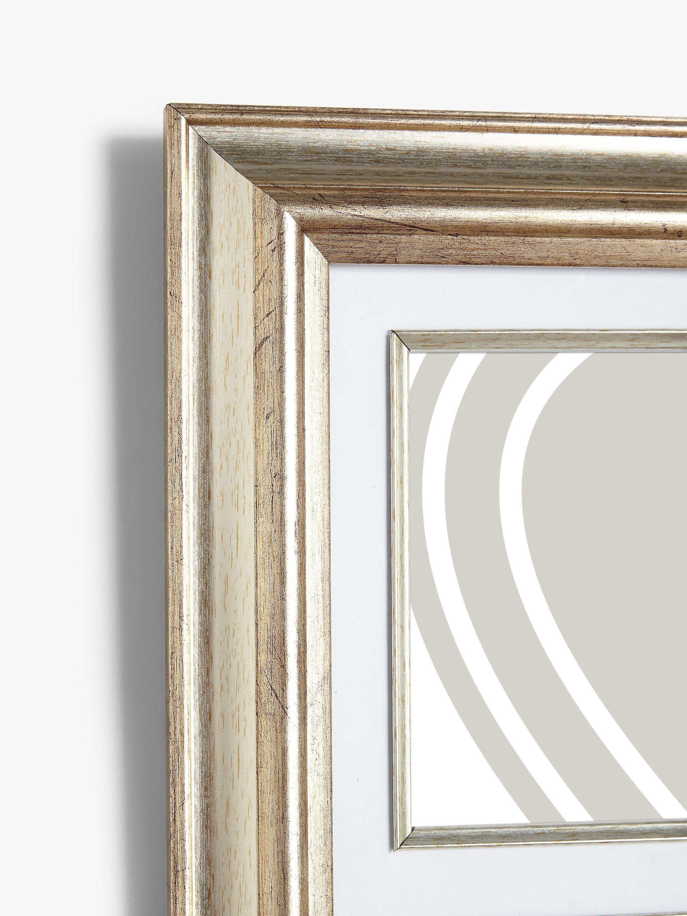 John Lewis multi photo frame in champagne finish for 8 photos, 4x6 inches, UK version