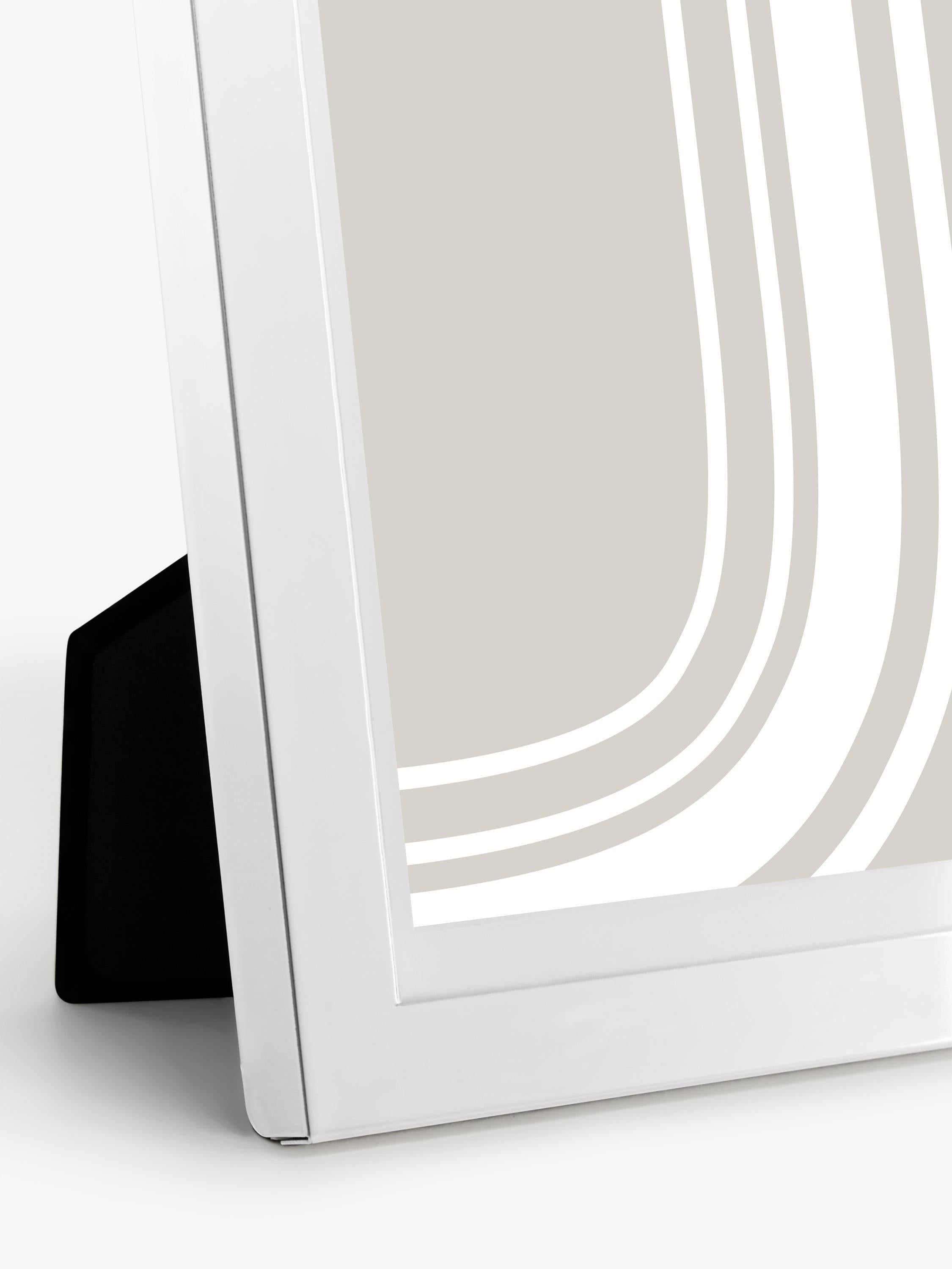 John Lewis silver plated box photo frame, UK version