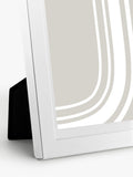 John Lewis silver plated box photo frame, UK version
