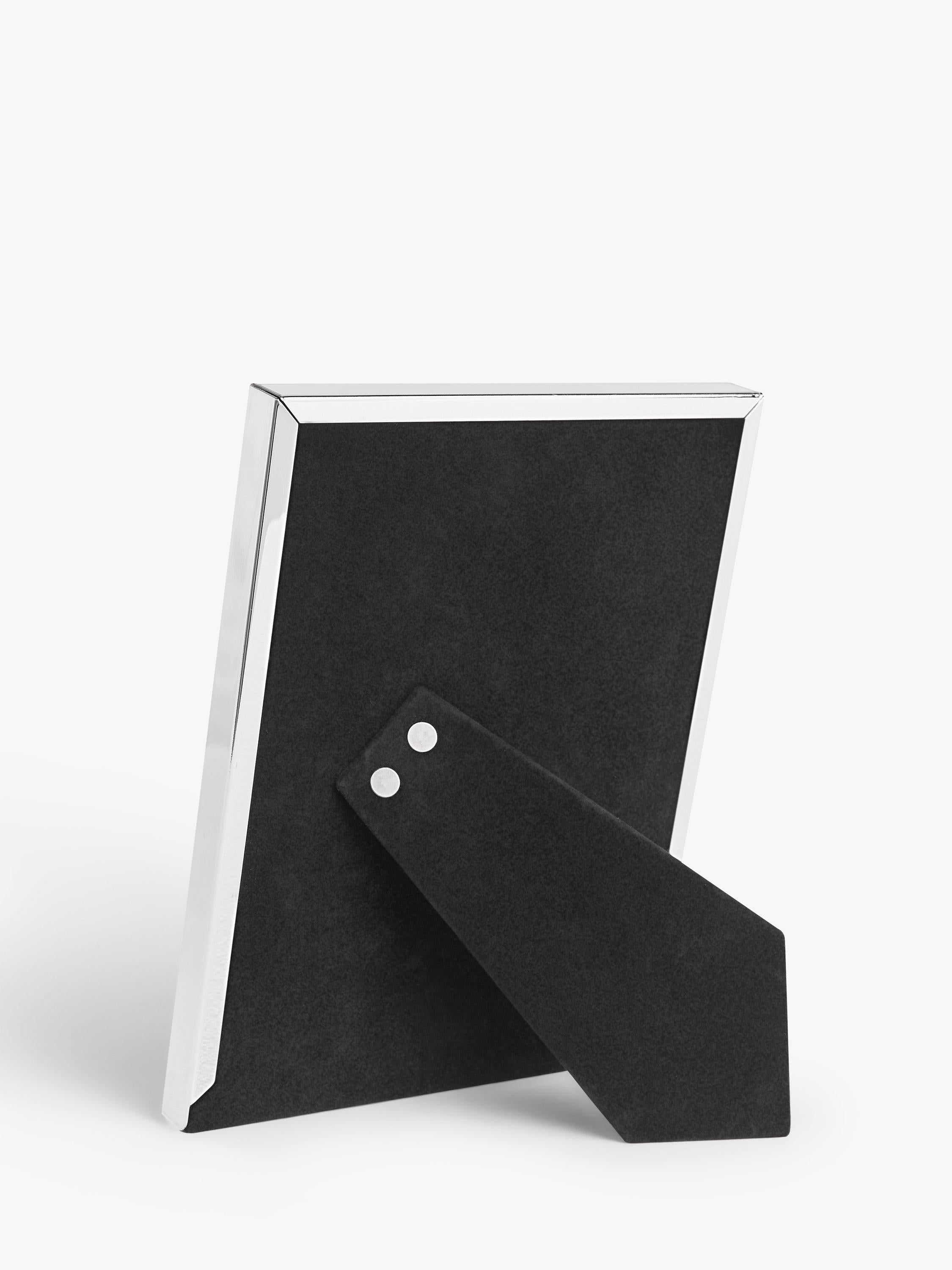 John Lewis silver plated box photo frame, UK version