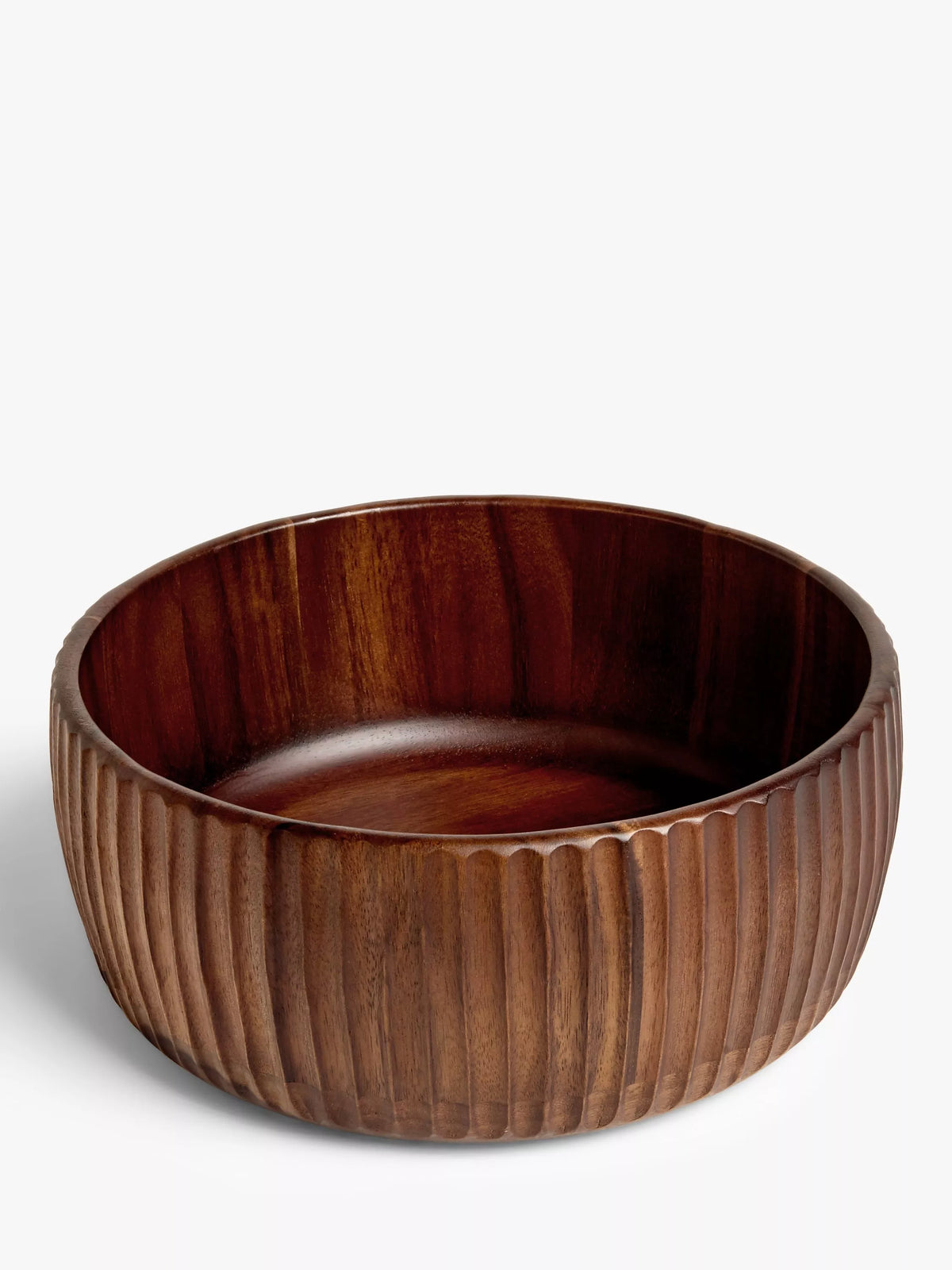 John Lewis acacia wood salad bowl with natural finish, UK version