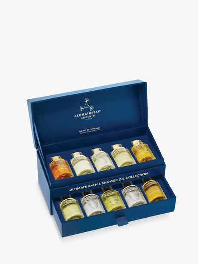 Aromatherapy Associates Ultimate Bath & Shower Oil Collection Gift Set 10 x 9ml