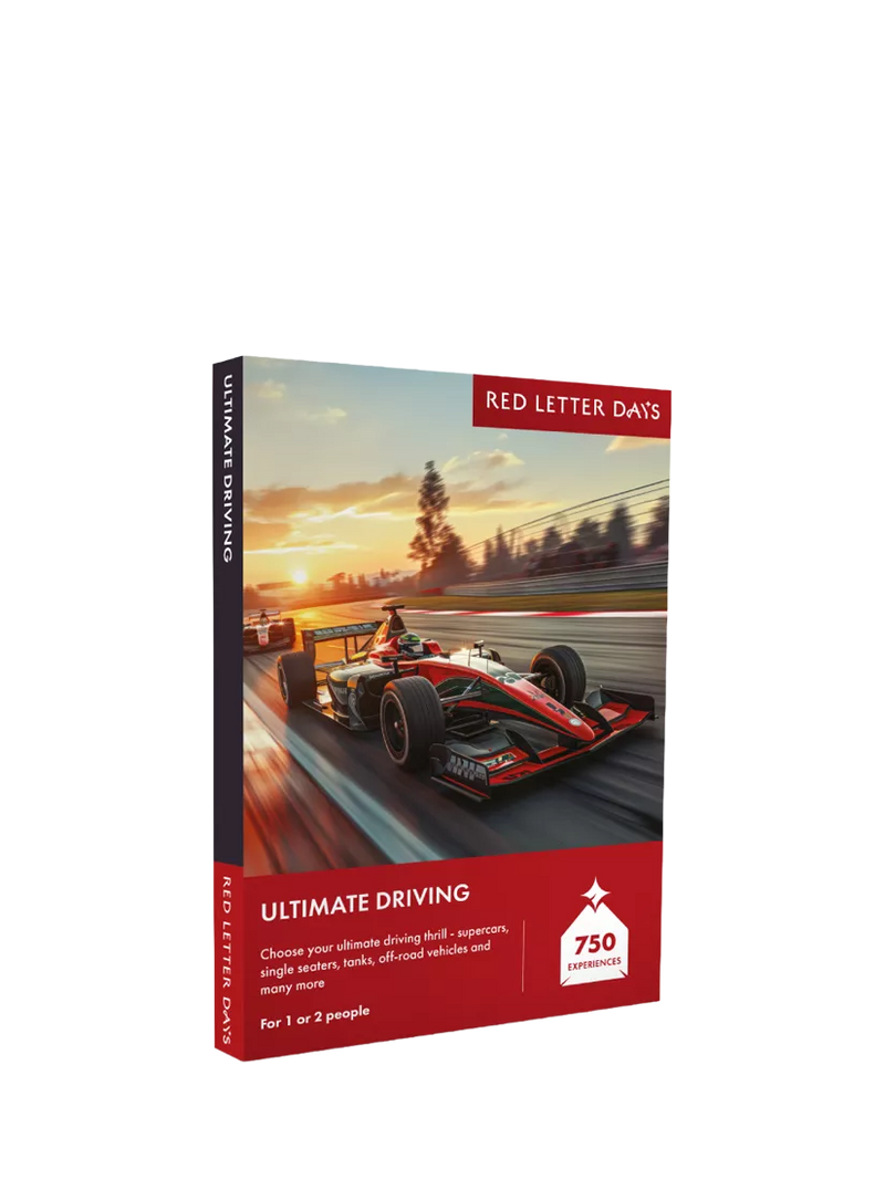 Red Letter Days ultimate driving gift experience voucher, imported from the UK