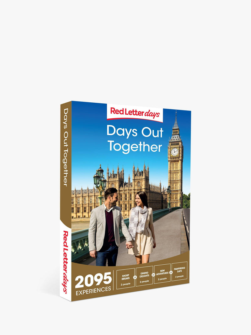 Red Letter Days gift experience voucher, imported from the UK
