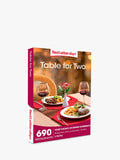 Red Letter Days dining experience gift voucher, imported from the UK
