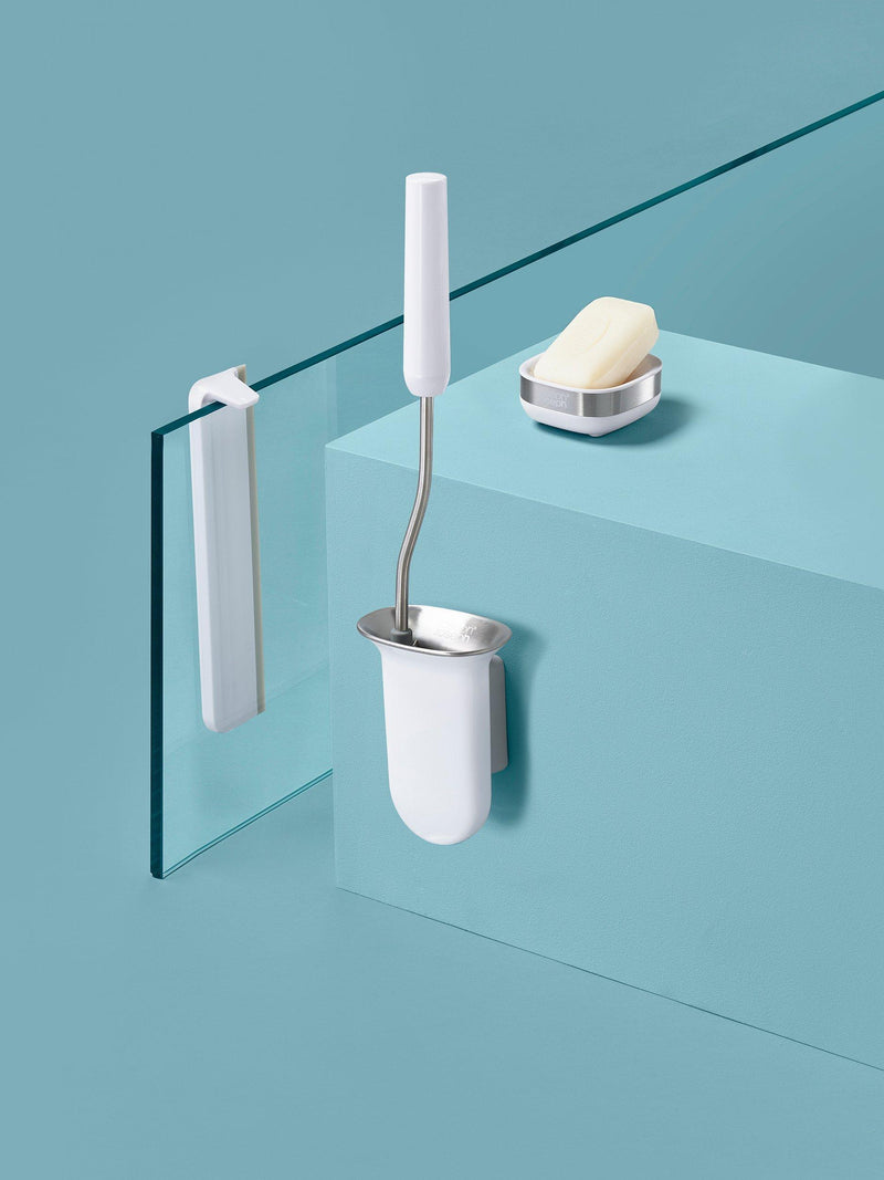 Joseph Joseph compact squeegee with silicone blade and hanging hook, UK version
