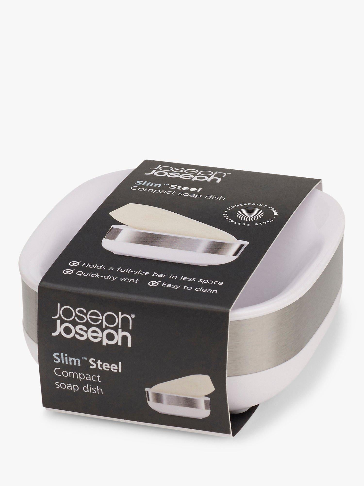 Joseph Joseph soap dish stainless steel, UK version