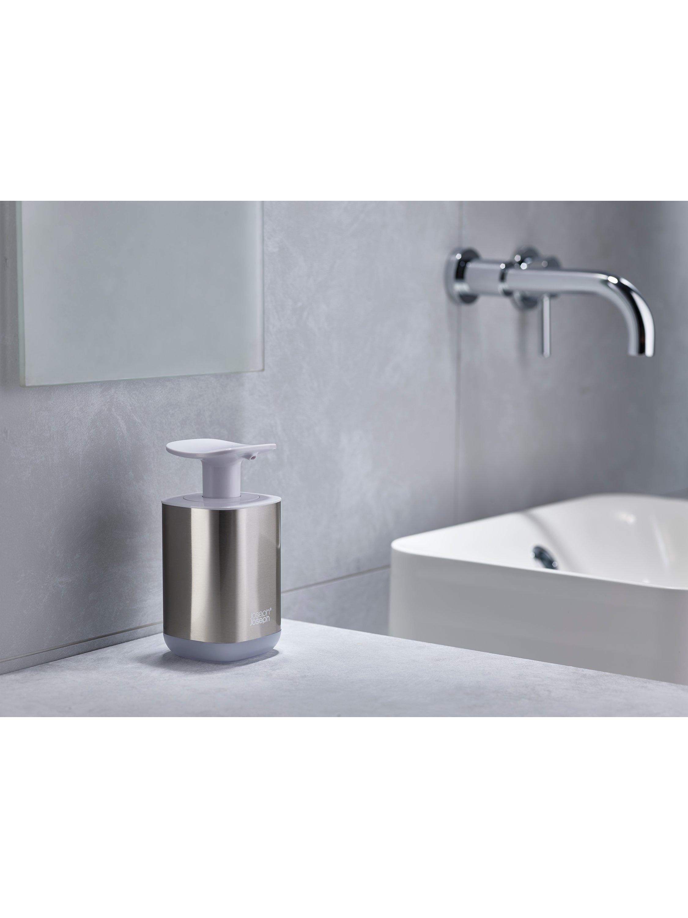 Joseph Joseph stainless steel soap pump dispenser 350ml, UK version