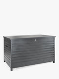 KETTLER Large Aluminium Garden Cushion Storage Box Anthracite, UK version