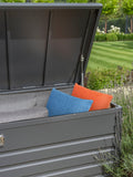 KETTLER Large Aluminium Garden Cushion Storage Box Anthracite, UK version