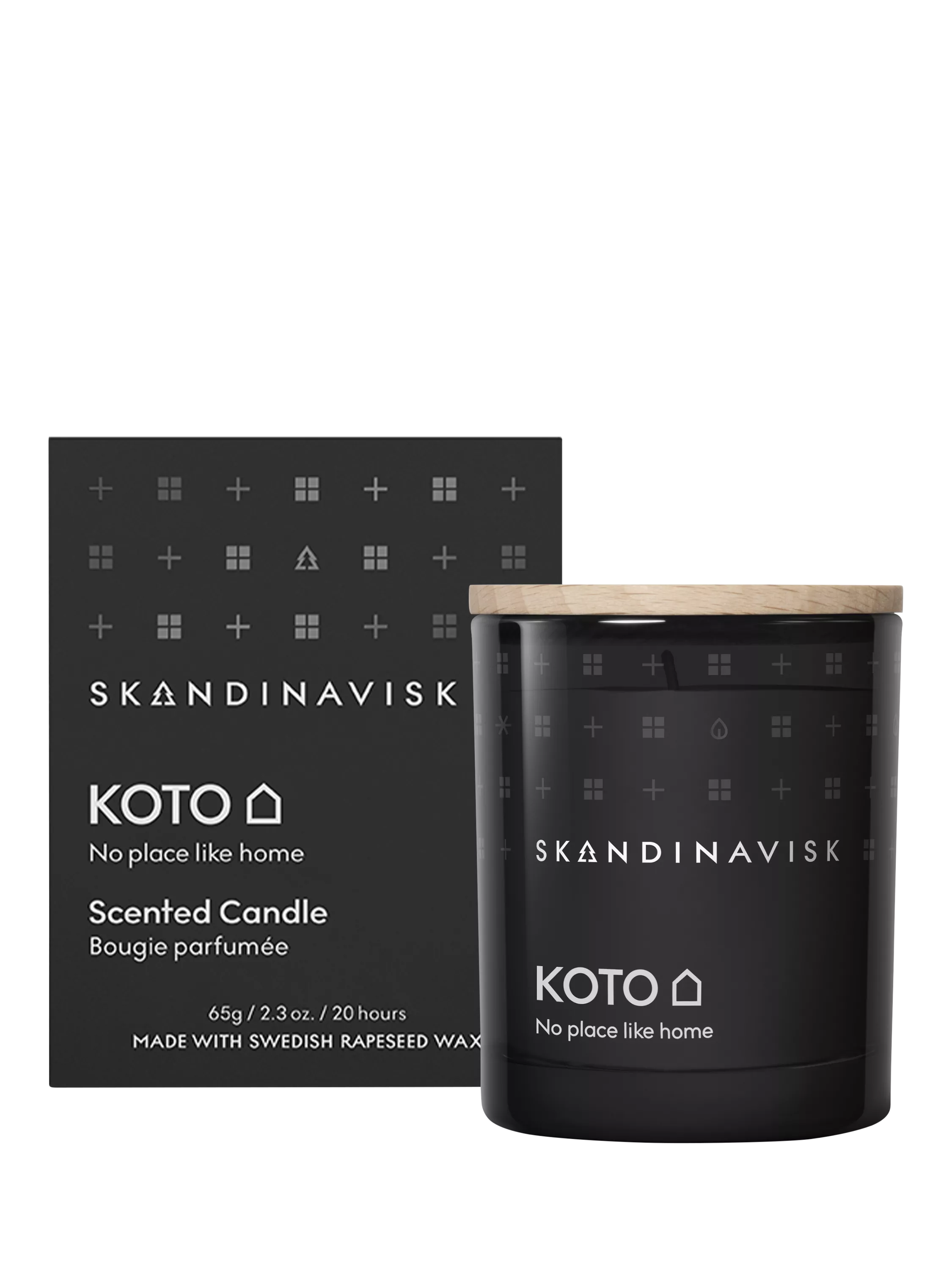 Skandinavisk Koto scented candle with vanilla and orange notes 65g (British brand)