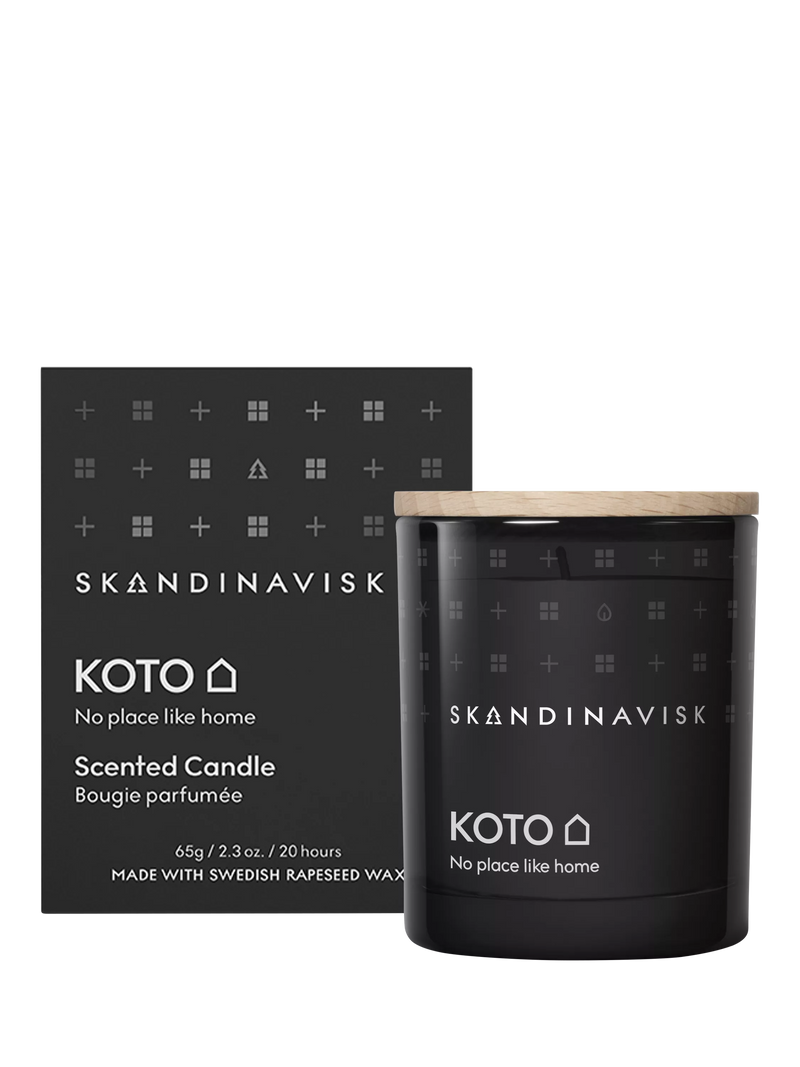 Skandinavisk Koto scented candle with vanilla and orange notes 65g (British brand)