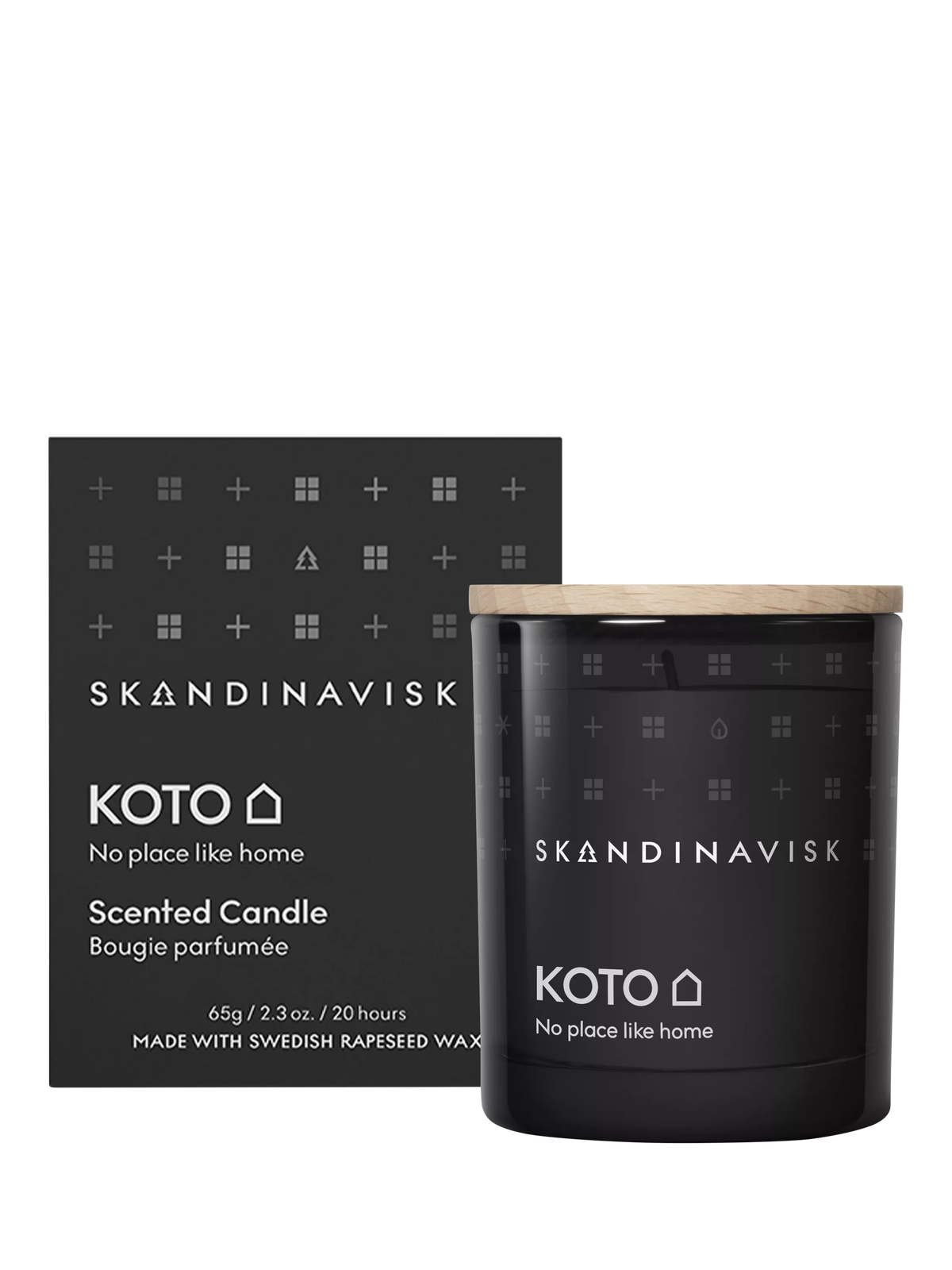 Skandinavisk Koto scented candle with vanilla and orange notes 65g (British brand)