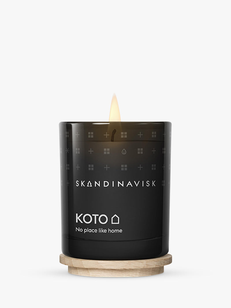 Skandinavisk Koto scented candle with vanilla and orange notes 65g (British brand)