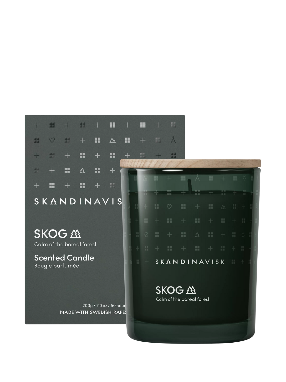 SKANDINAVISK Skog Scented Candle 200g (British brand)