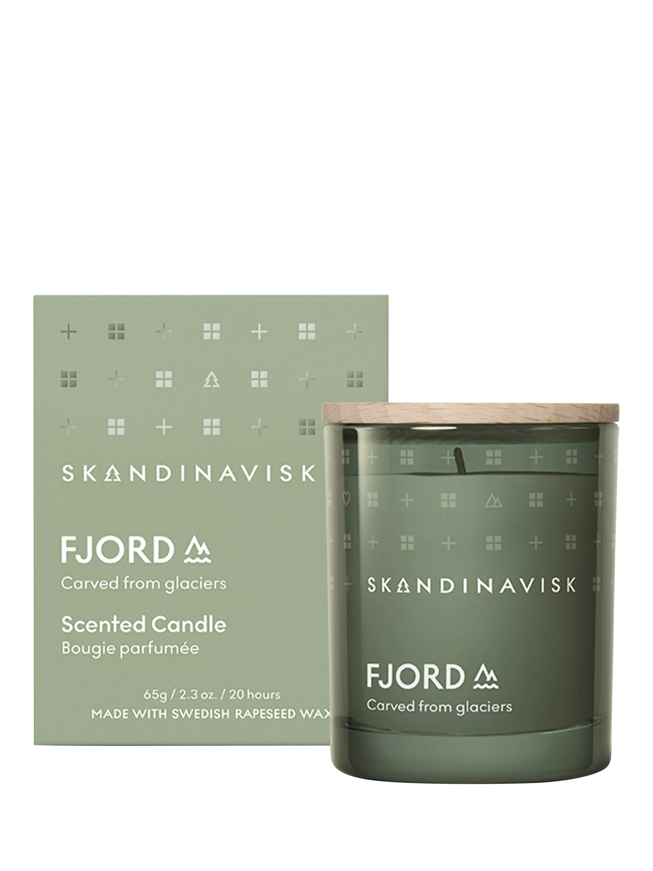 SKANDINAVISK Fjord scented candle 65g (British brand)