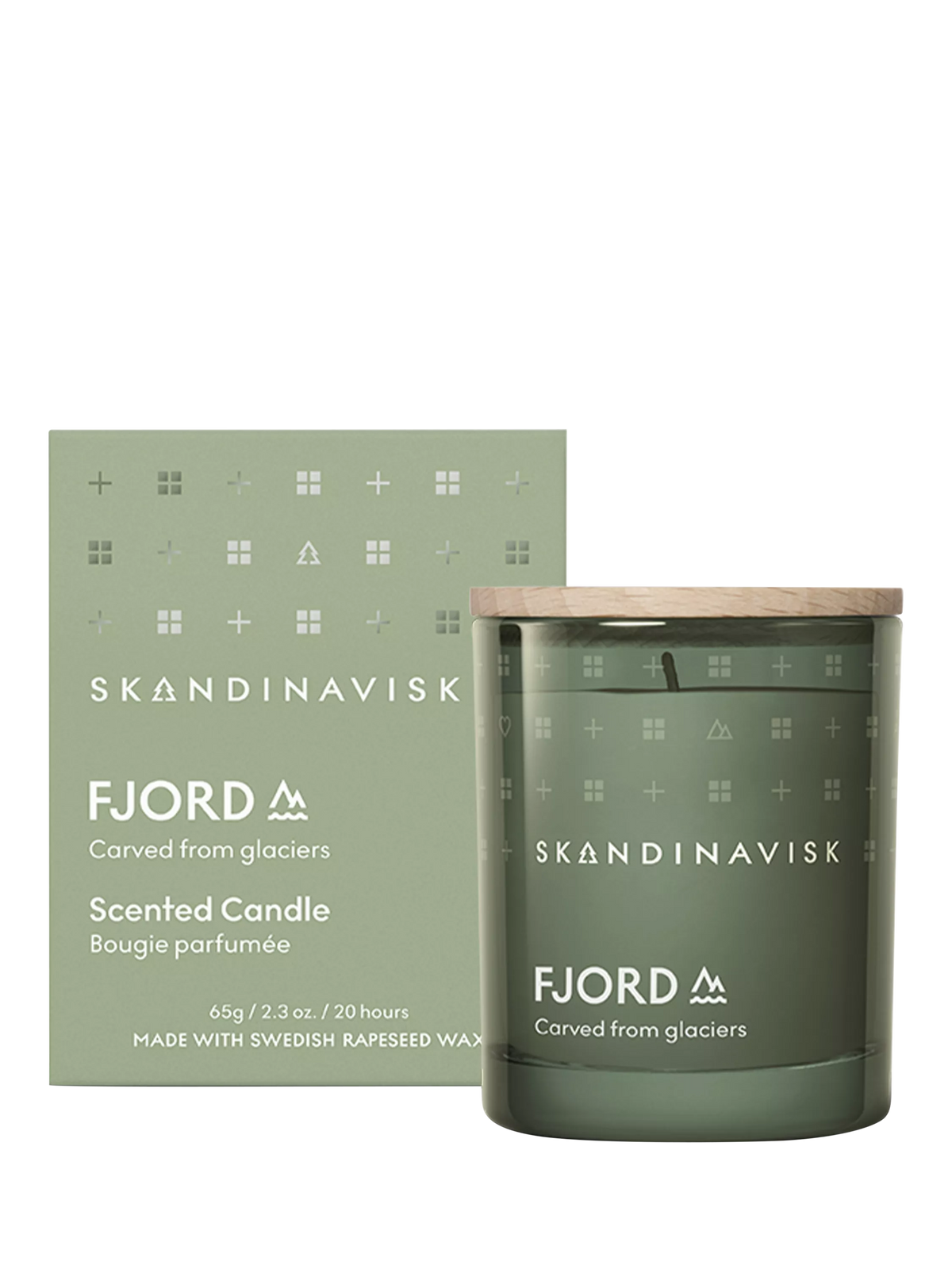 SKANDINAVISK Fjord scented candle 65g (British brand)