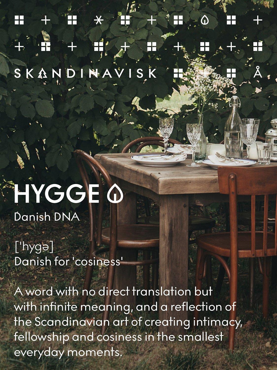 SKANDINAVISK Hygge scented candle 200g (British brand)