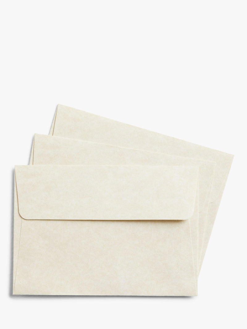 John Lewis C6 parchment envelopes pack of 20, imported from the UK