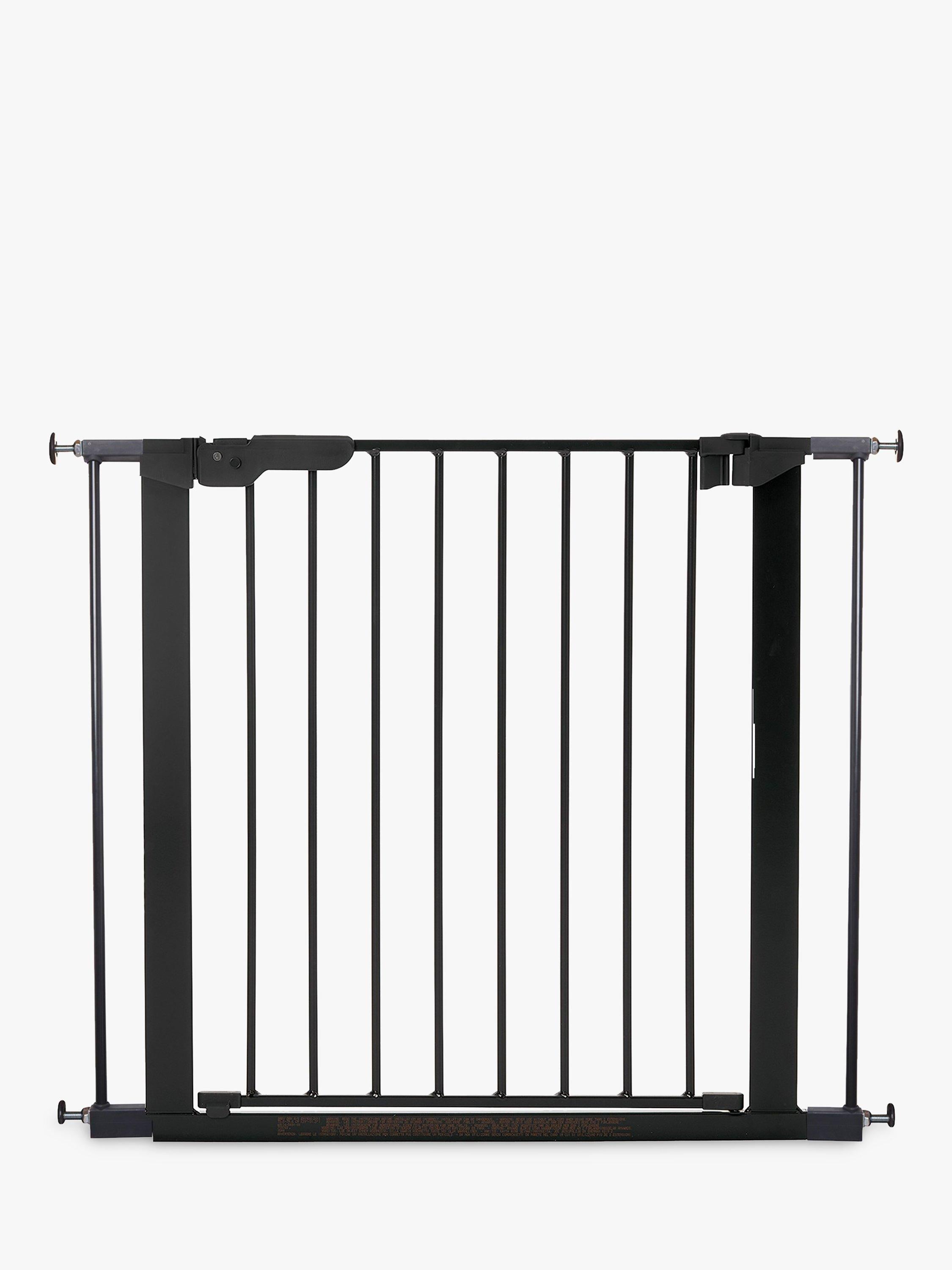 BabyDan Premier True Pressure Gate Including Extensions, Black - British product