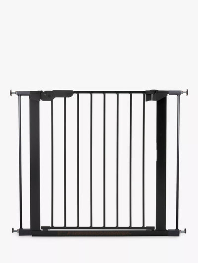 BabyDan Premier True Pressure Gate Including Extensions, Black Baby Safety Gate