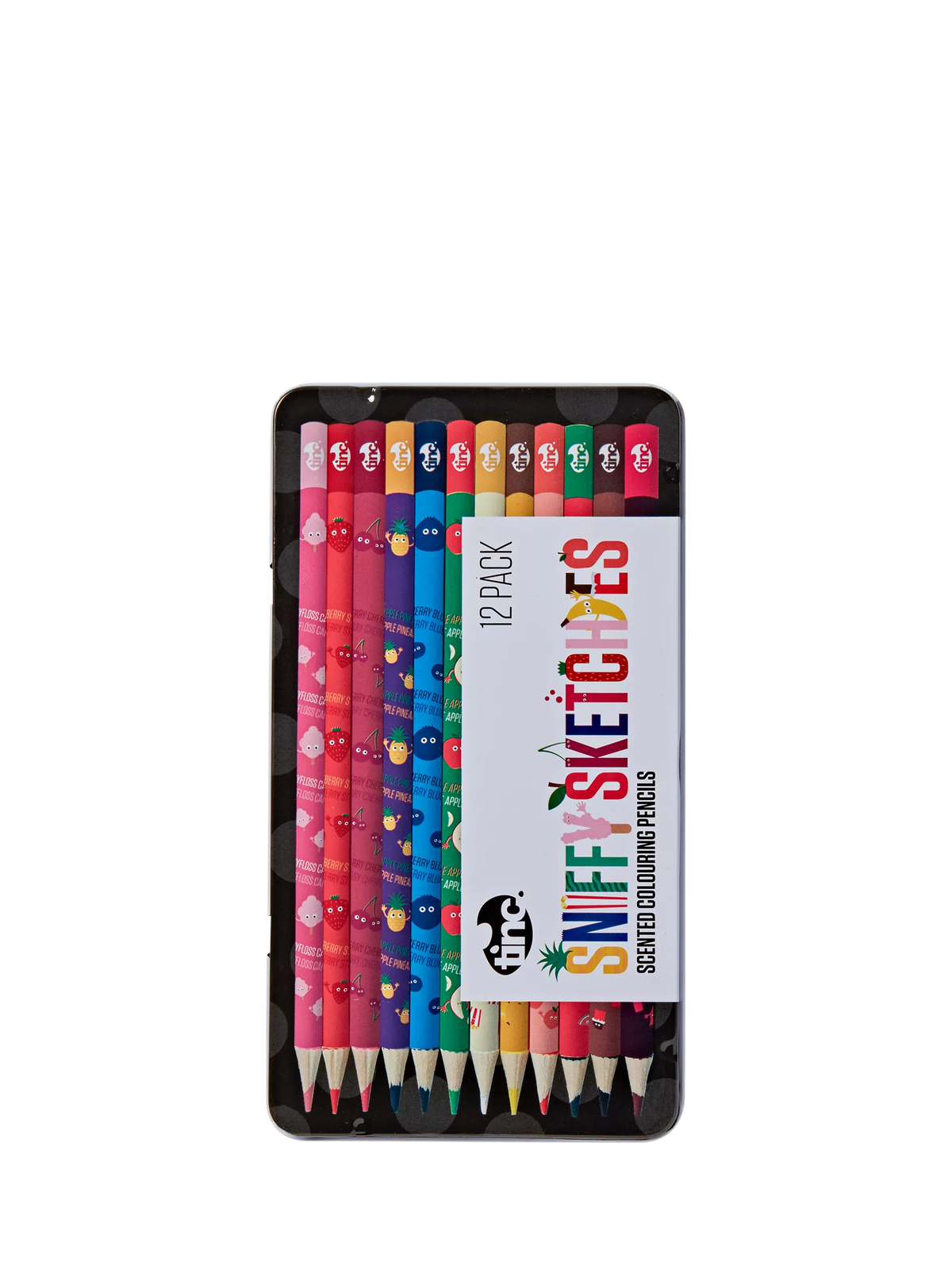 Tinc scented colouring pencils pack of 12 (British brand)