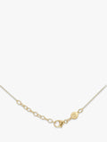 IBB personalised 9ct gold bar pendant necklace, UK version