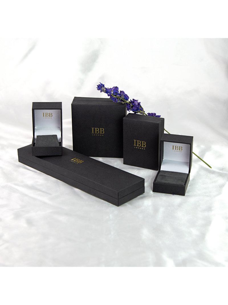 IBB personalised 9ct gold bar pendant necklace, UK version