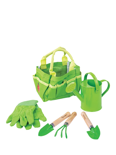 Bigjigs Toys Children's Garden Tool Bag Toy Gardening Set