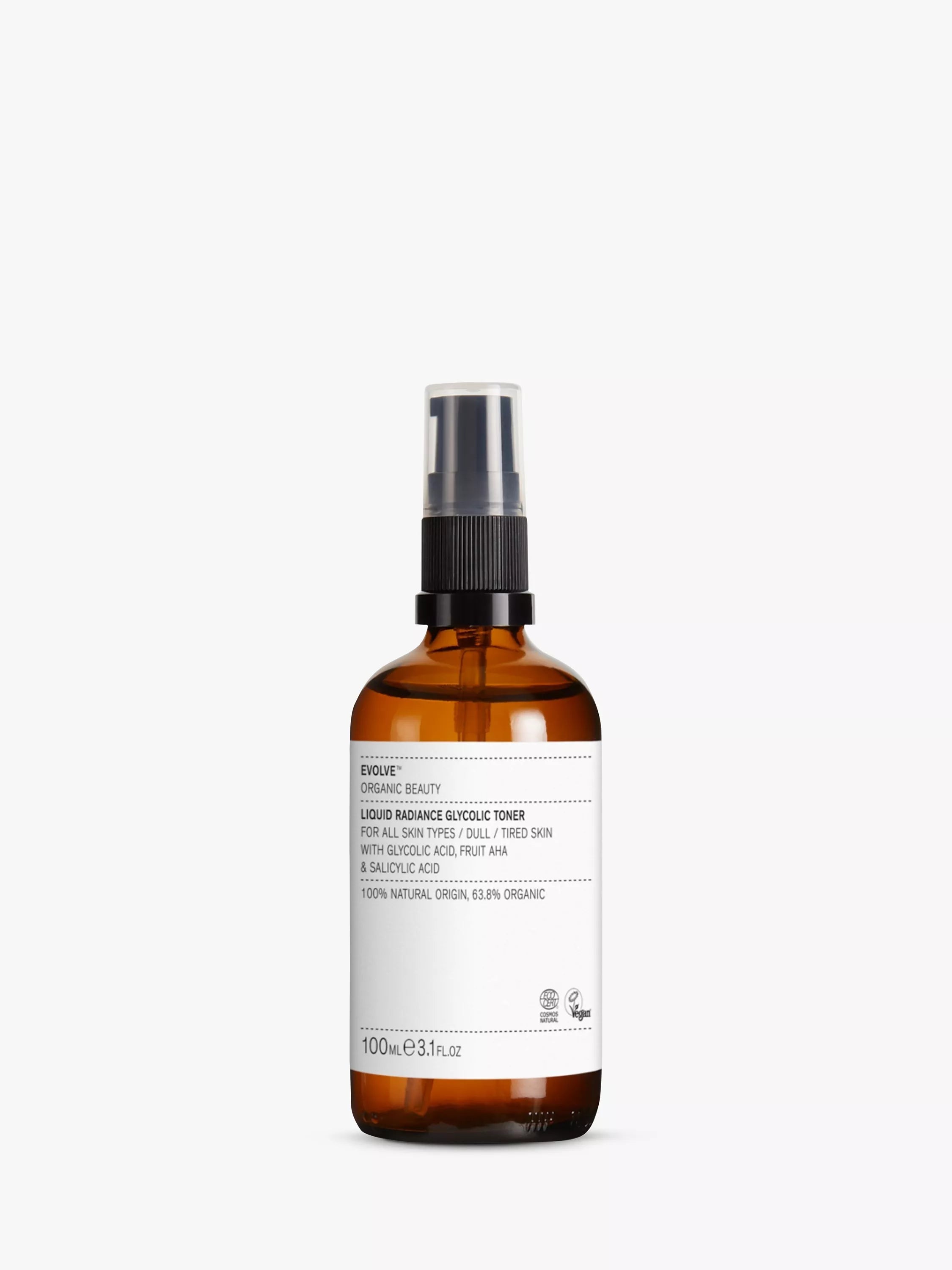 Evolve Organic Beauty Glycolic Toner 100ml - British product