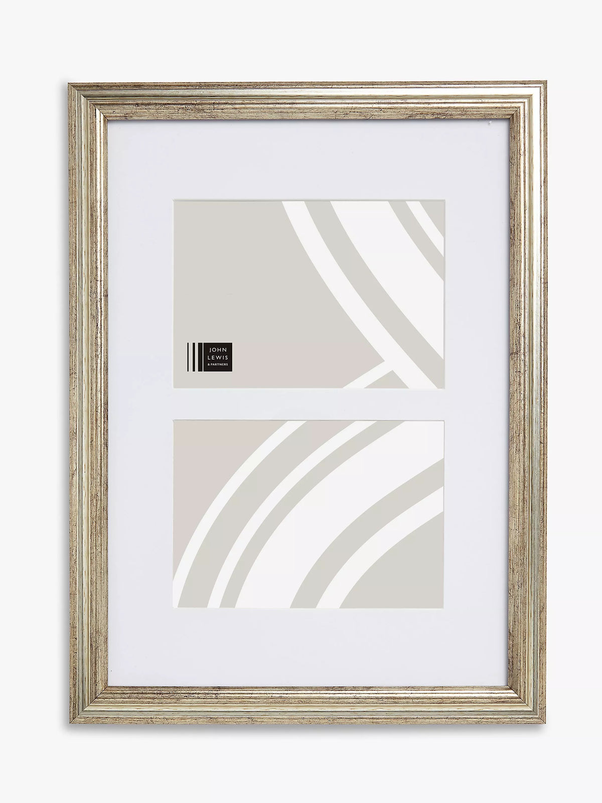 John Lewis Double Photo Frame Champagne 5x7 inch UK version
