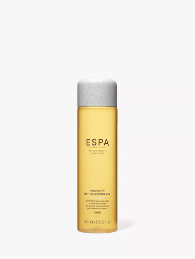 Uplifting Aromatherapy Bath and Shower Gel with Jasmine and Citrus Oils 250ml